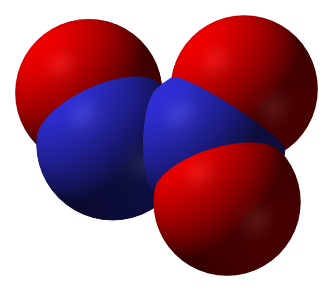 Dinitrogen trioxide, N2O3
