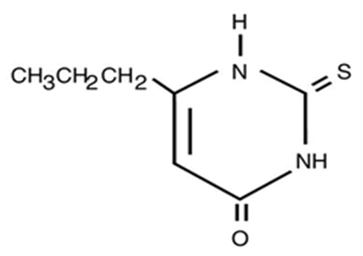 File:Propylthiouracil structure.png