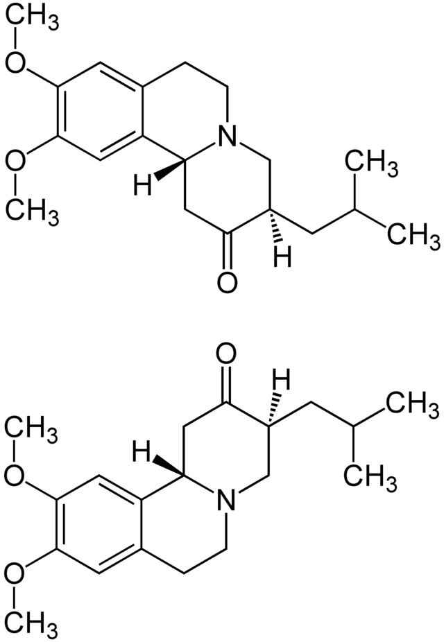 File:(RR,SS)-Tetrabenazine Structural Formulae.png