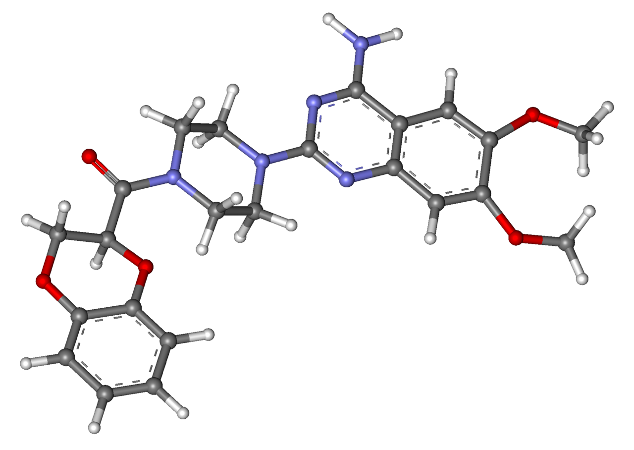 File:Doxazosin Molecular structure.png