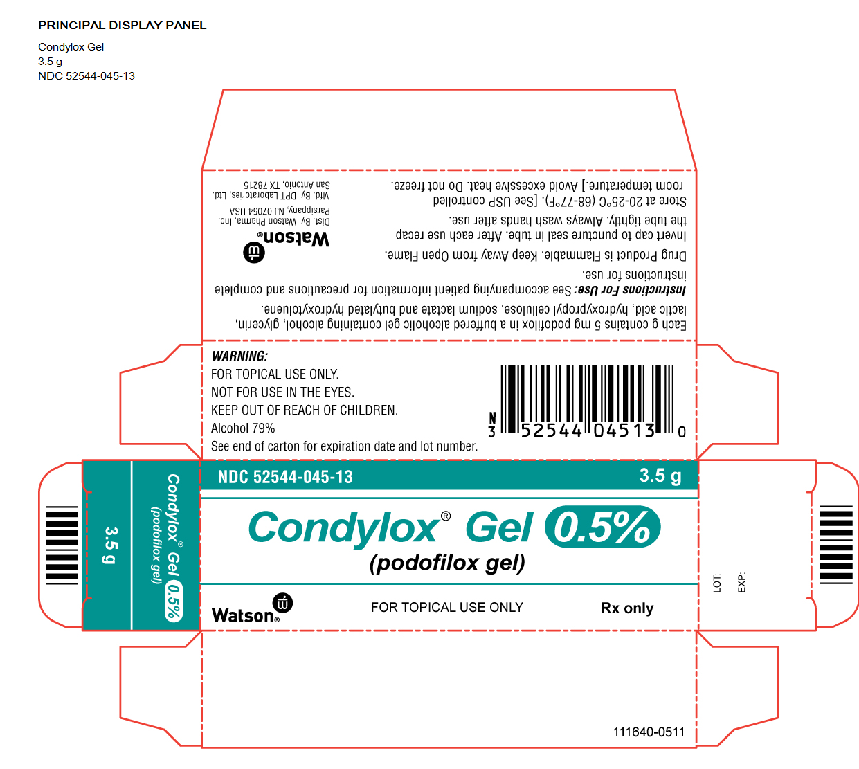 condylox solution price