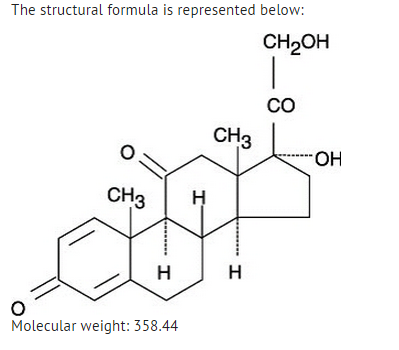 File:Prednisone structure.png