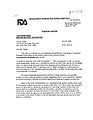 July 22, 2003 FDA warning letter, p. 1