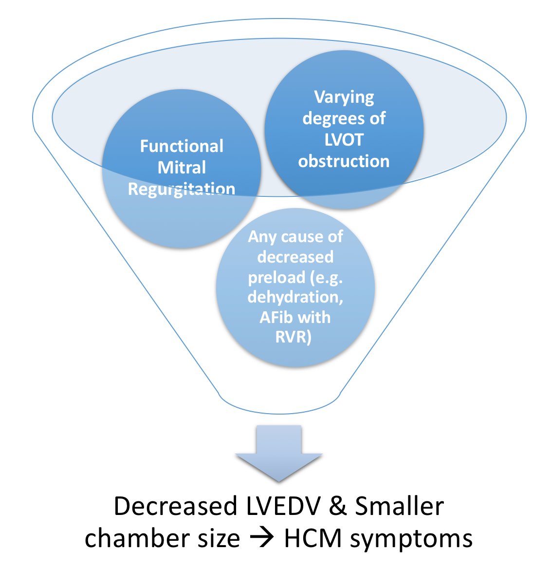 Figure 9. Pathophysiology of LVOT obstruction in HCM