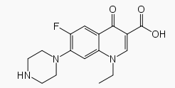 File:Norfloxacin Structure.png