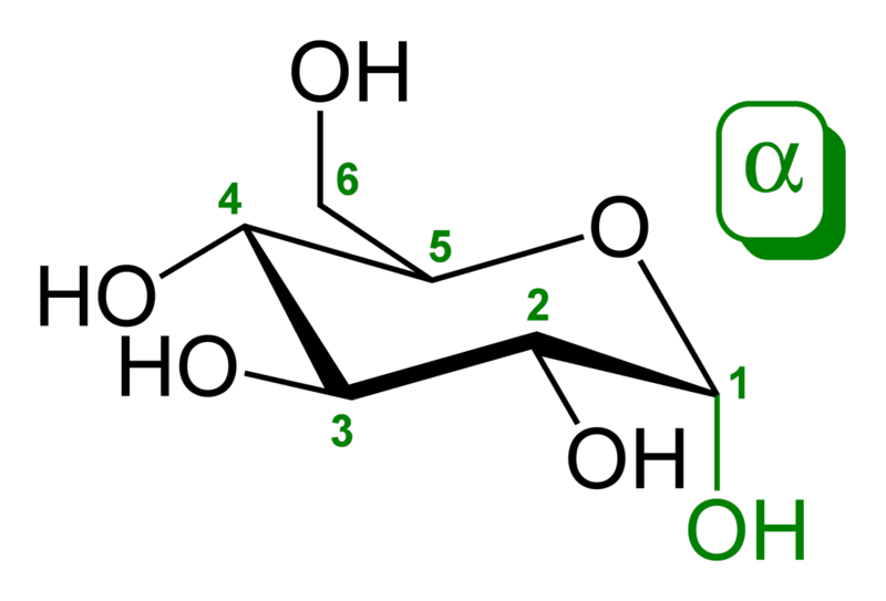 α-D- glucopyranose