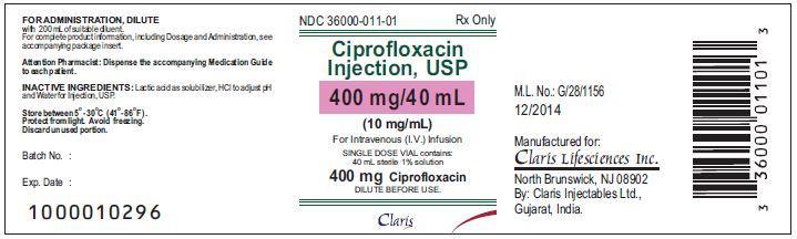 Ciprofloxacin (injection) wikidoc
