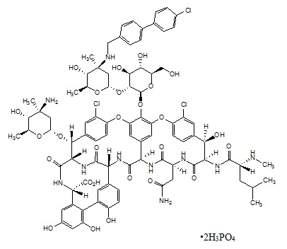 Oritavancin Chemical structure.png