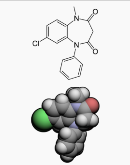 Clobazam chemical structure 2.png