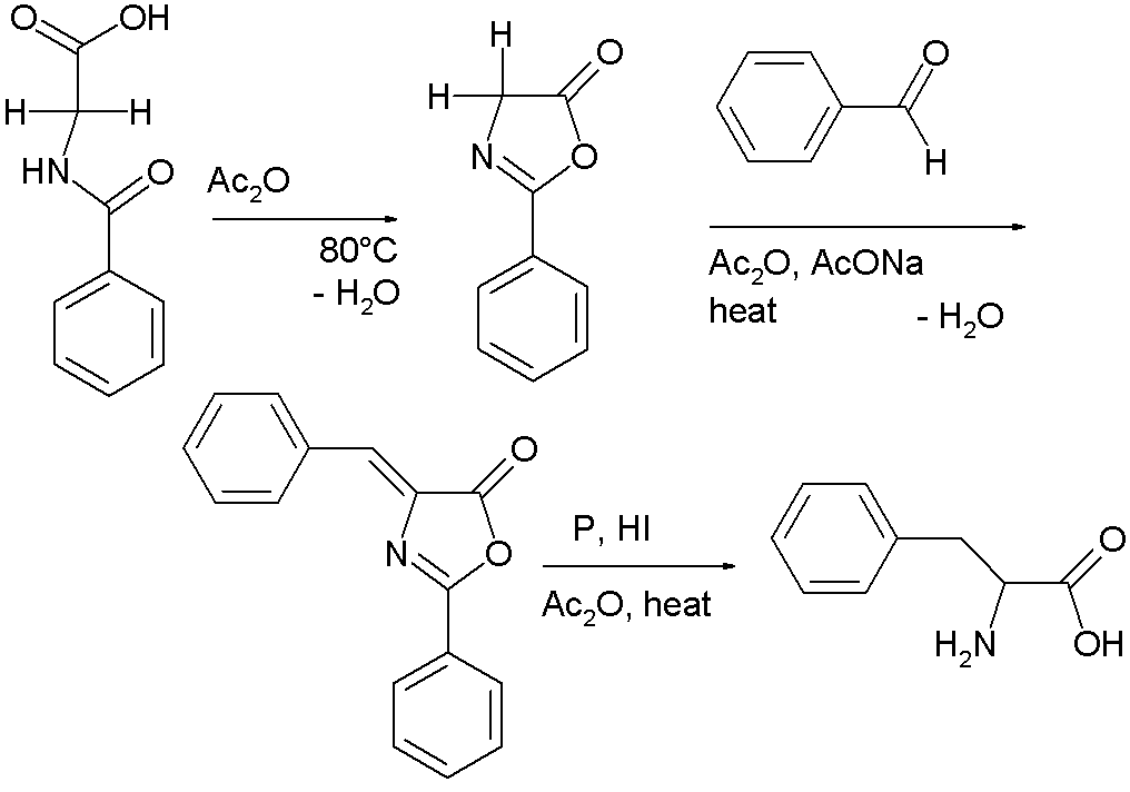 Azlactone chemistry: step 2 is a Perkin variation