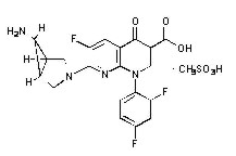 File:Trovafloxacin mesylate chemical structure.png