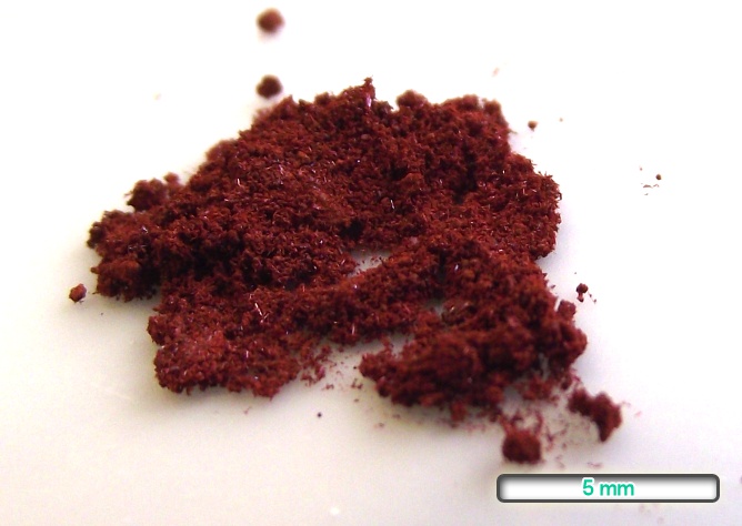Pure acriflavinium chloride: A brown powder