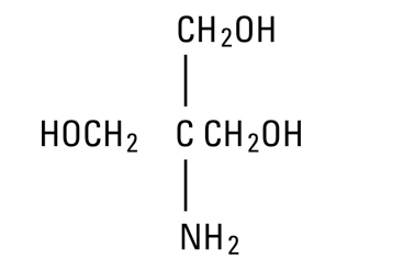 File:Tromethamine structure.png