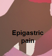 Epigastric quadrant pain.PNG