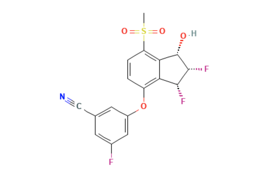 File:Belzutifan Chemical Structure.png