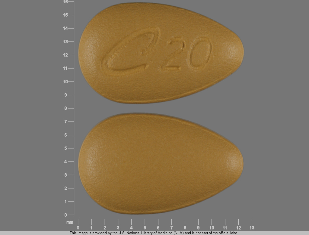 Tadalafil 20 mg NDC 0002-4464.JPG