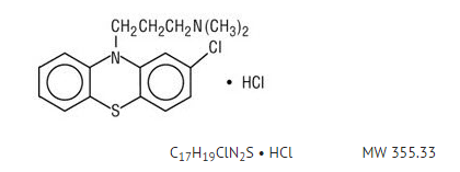 File:Chlorpromazine structure.png