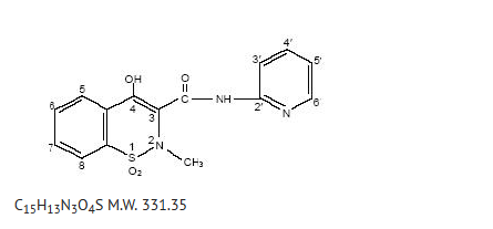 Piroxicam structure.png